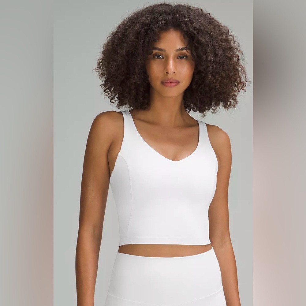 Lululemon white Align tank size 2✨🪩🤍